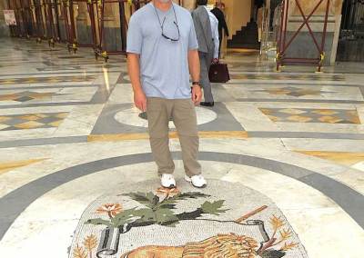Zodiac Mosaic in Galleria Naples