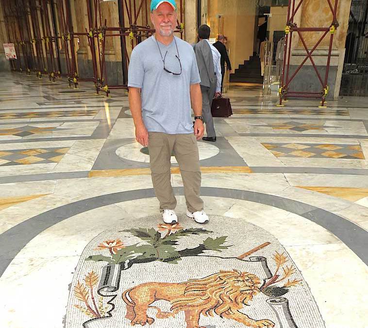 Zodiac Mosaic in Galleria Naples